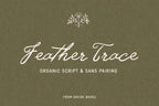 Feather Trace - Organic Font Duo