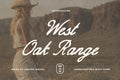 West Oak Range - Font Duo