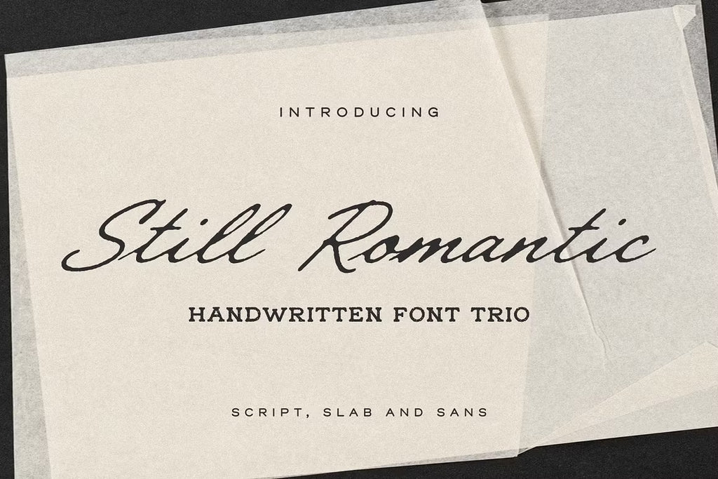 Still Romantic - Font Trio