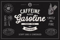 Caffeine & Gasoline Fonts + Extras