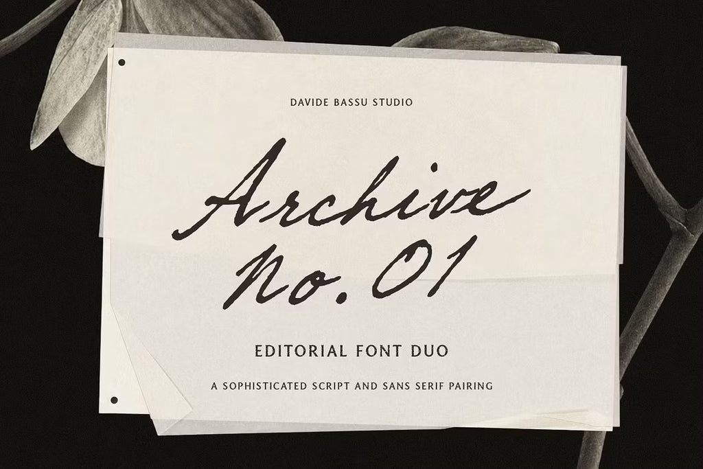 Archive 01 - Editorial Font Duo