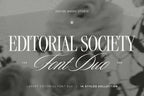 Editorial Society - Luxury Font Duo