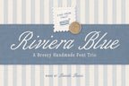 Riviera Blue - Font Trio