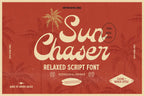 Sun Chaser retro relaxed script font