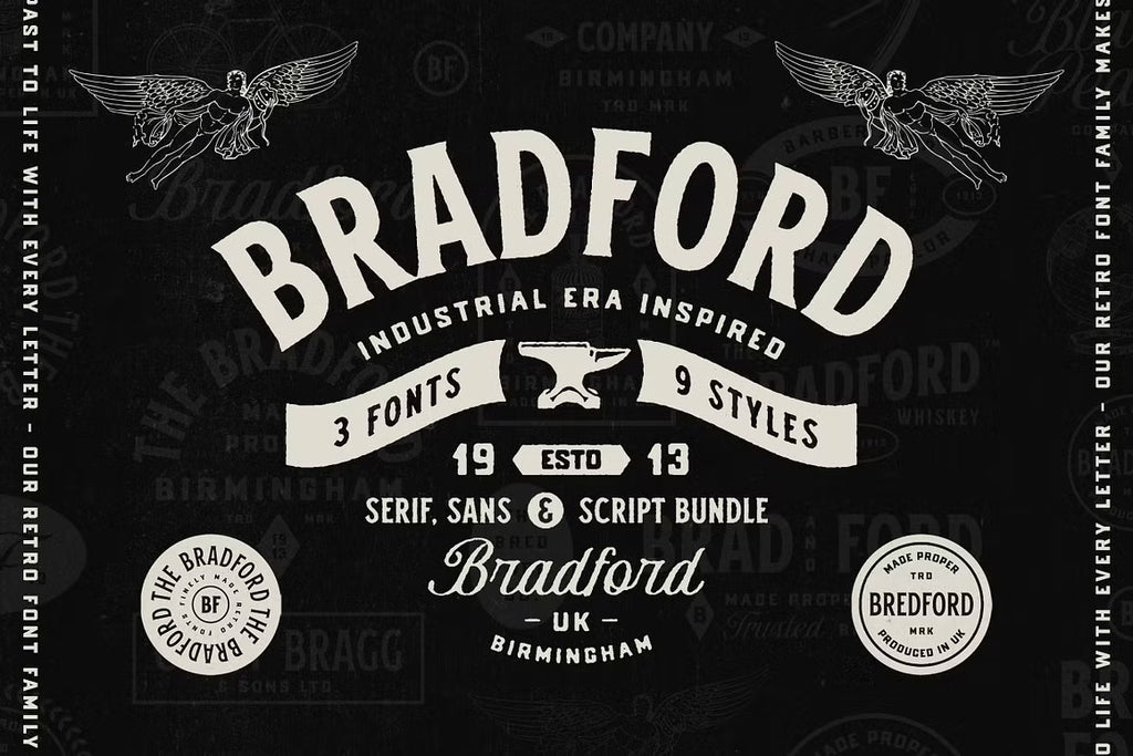 The Bradford Font Family