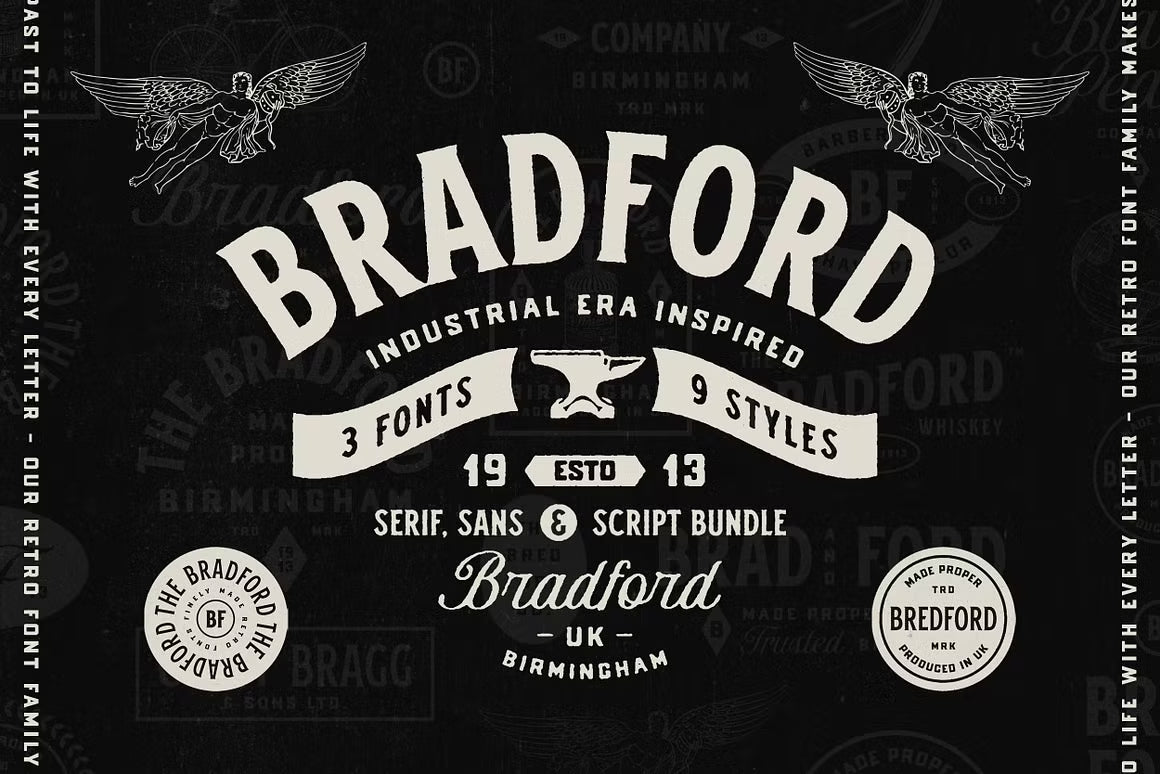 The Bradford Font Family