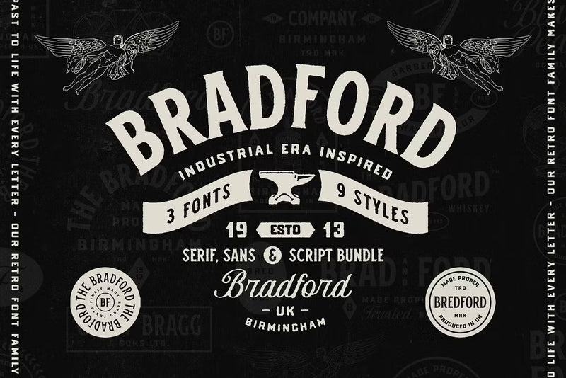 The Bradford Font Family