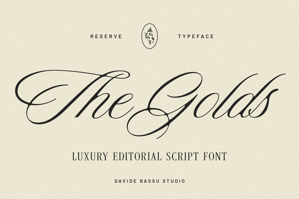 Reserve - Luxury Script Font