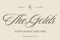 Reserve - Luxury Script Font
