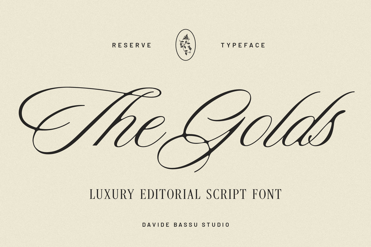 Reserve - Luxury Script Font