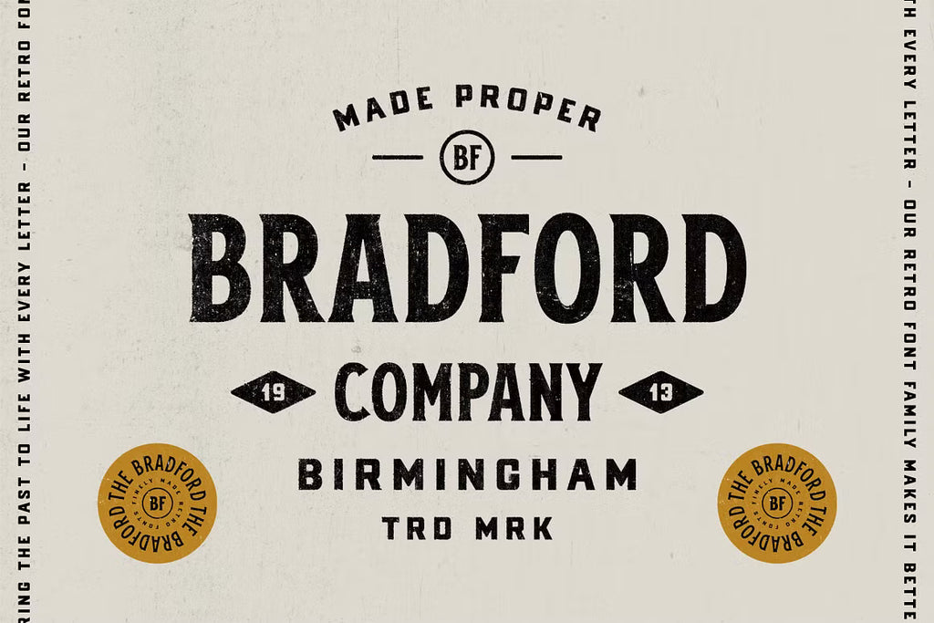 The Bradford Font Family