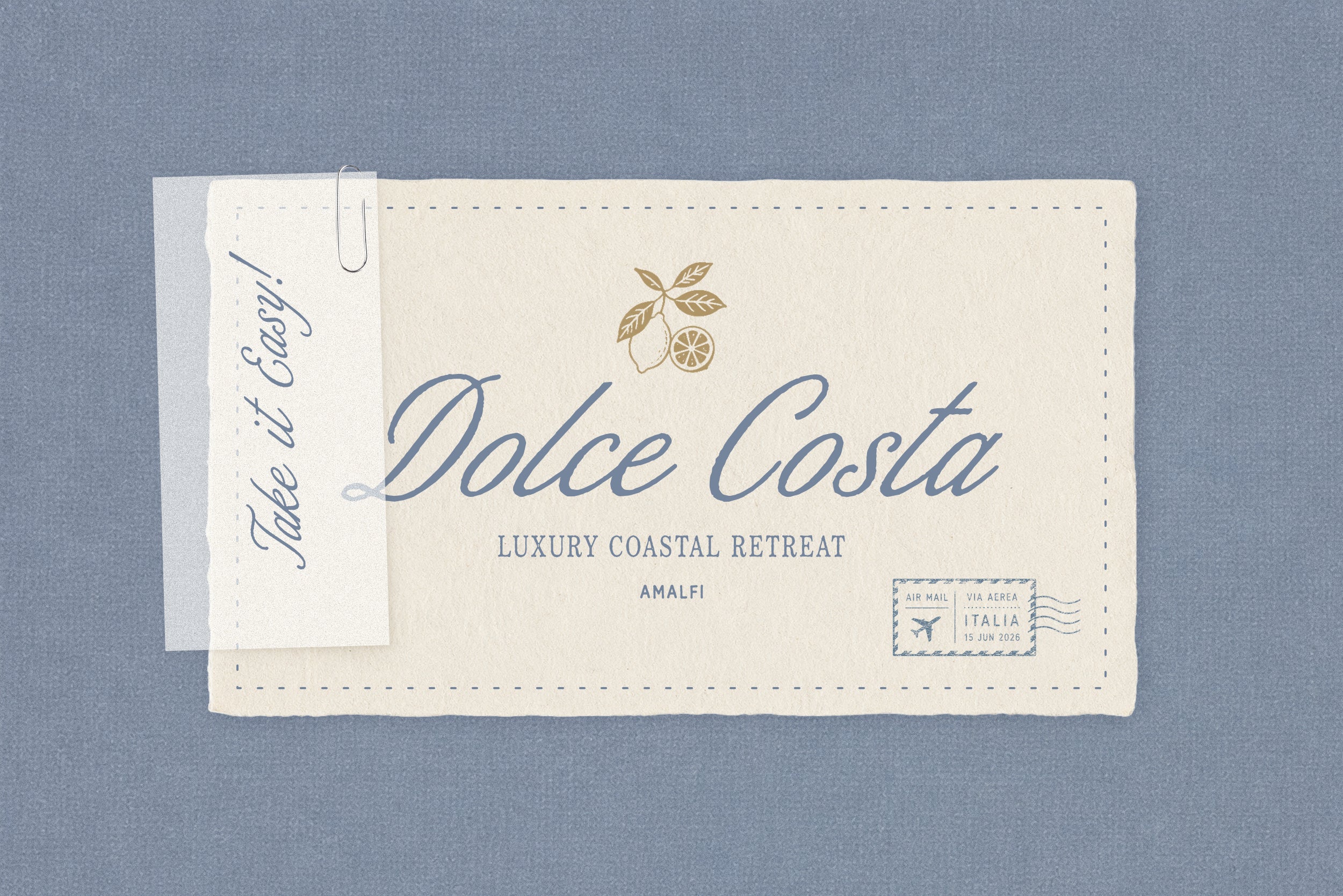 Riviera Blue - Font Trio