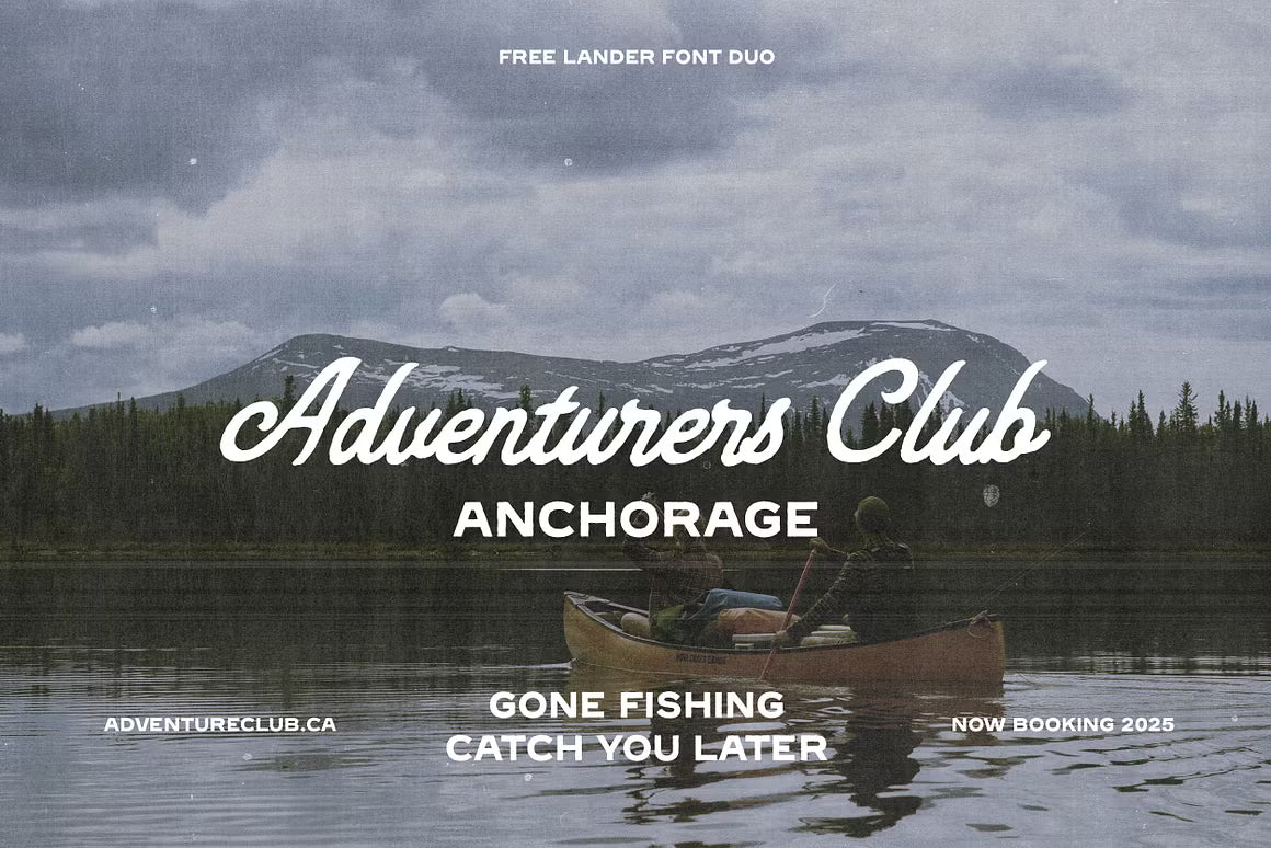 Free Lander - Font Duo + Extra