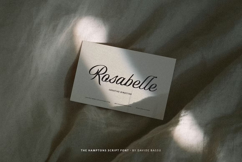 The Hamptons Script font