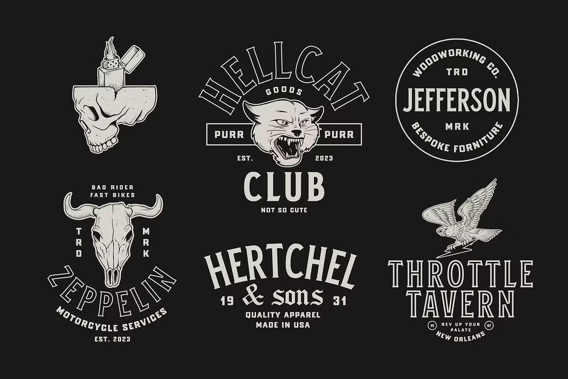 Oldschool Apparel logos 2