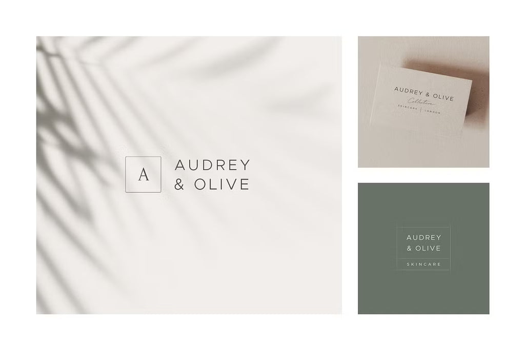 Audrey Premade Logos