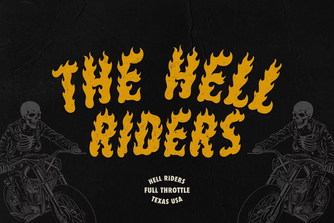Fire Starter Merch Font