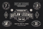 OUTLAW LEGENDS Font Duo + Extra