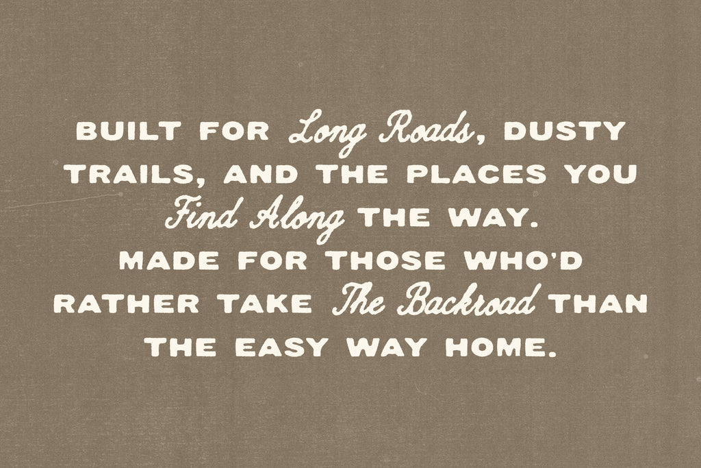 Dustry Trails Font Duo