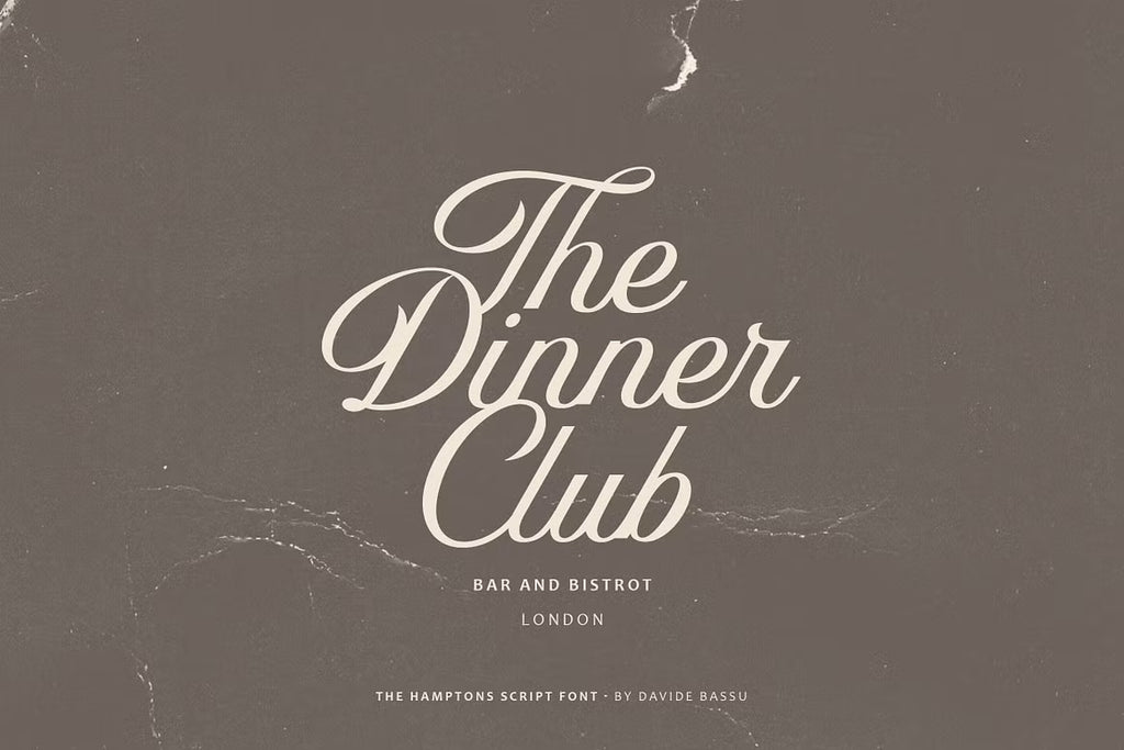 The Hamptons Script font