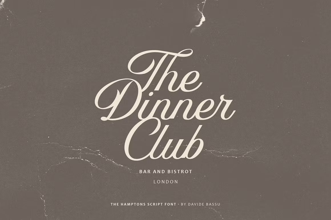The Hamptons Script font