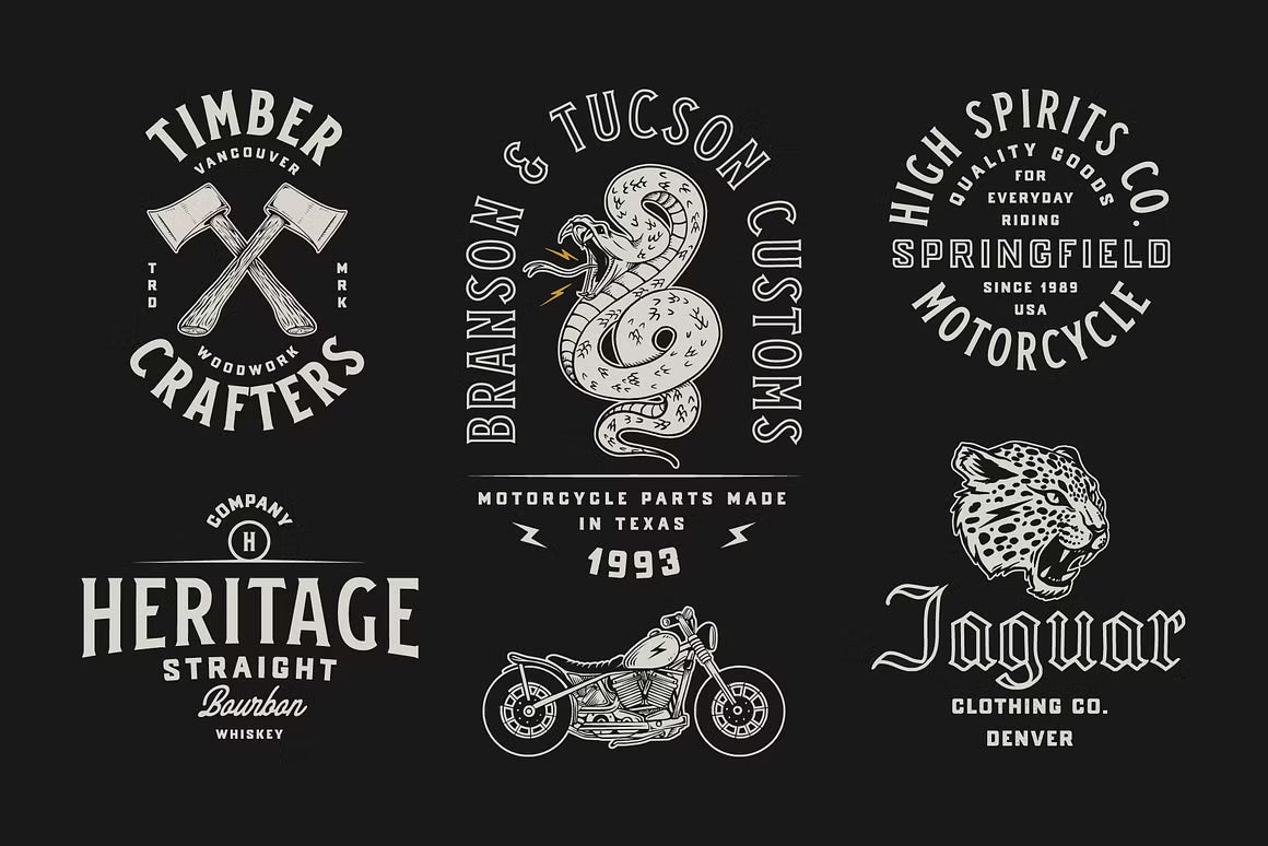 Oldschool Apparel logos 2