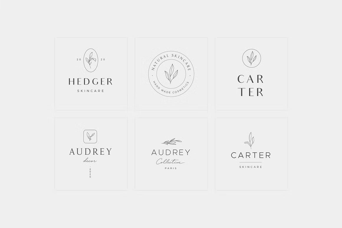 Botanical Logo kit