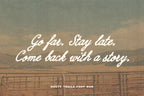 Dustry Trails Font Duo
