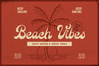 Sun Chaser retro relaxed script font