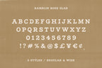 Ramblin Rose - Western Font Trio