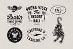 Caffeine & Gasoline Fonts + Extras