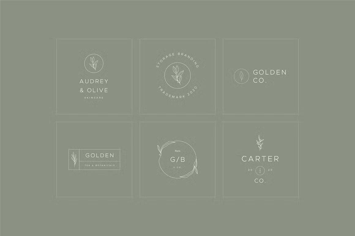 Botanical Logo kit