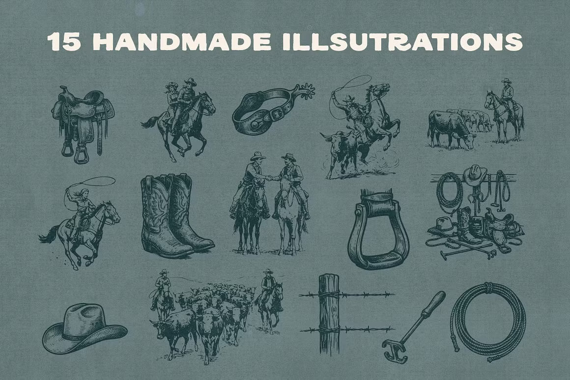 REDLODGE FONT DUO + Extra