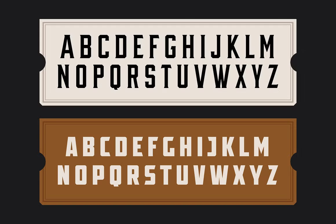 OUTLAW LEGENDS Font Duo + Extra
