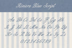 Riviera Blue - Font Trio