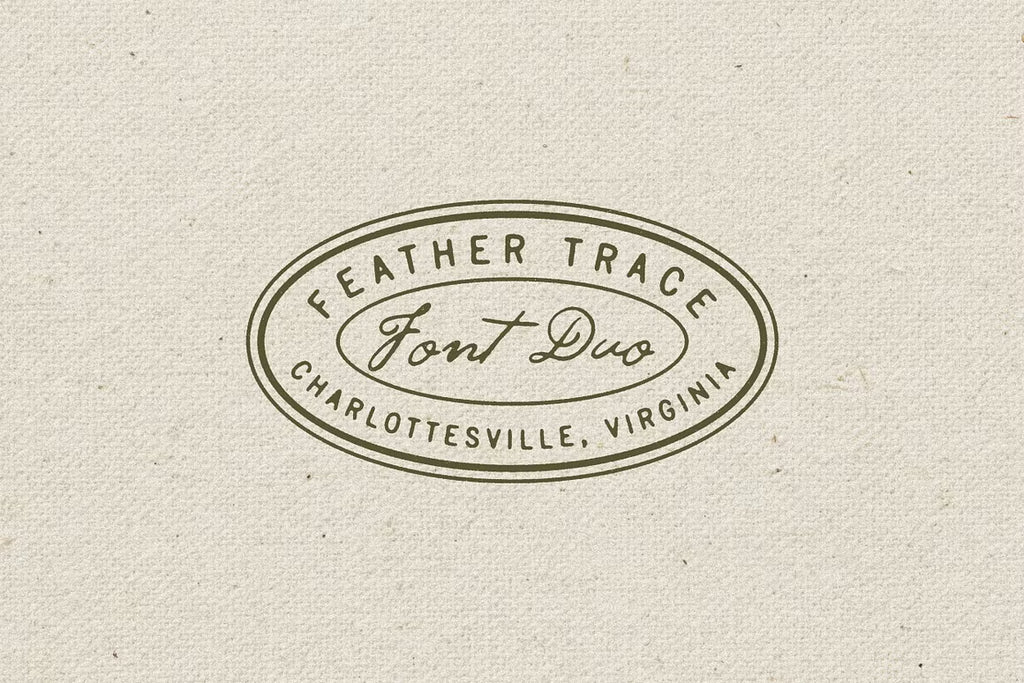 Feather Trace - Organic Font Duo