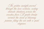 Aesthetics Romantic Script