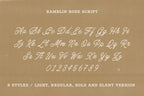 Ramblin Rose - Western Font Trio