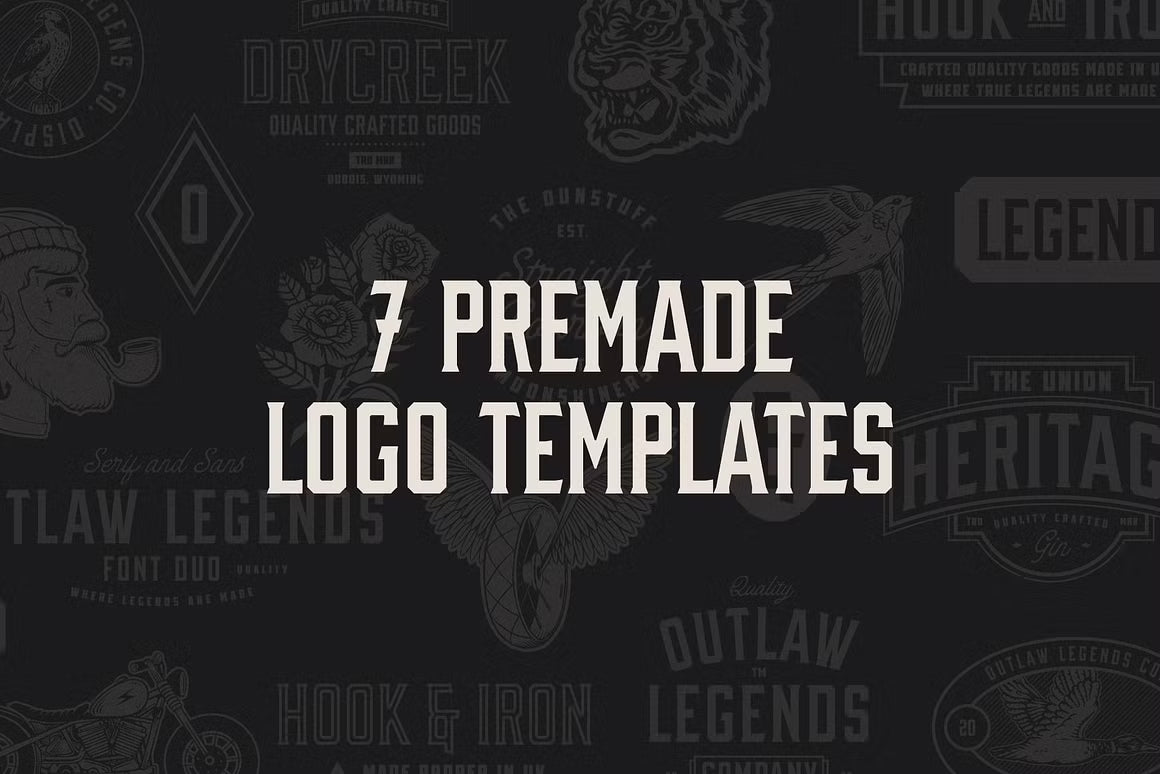 OUTLAW LEGENDS Font Duo + Extra