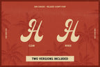 Sun Chaser retro relaxed script font