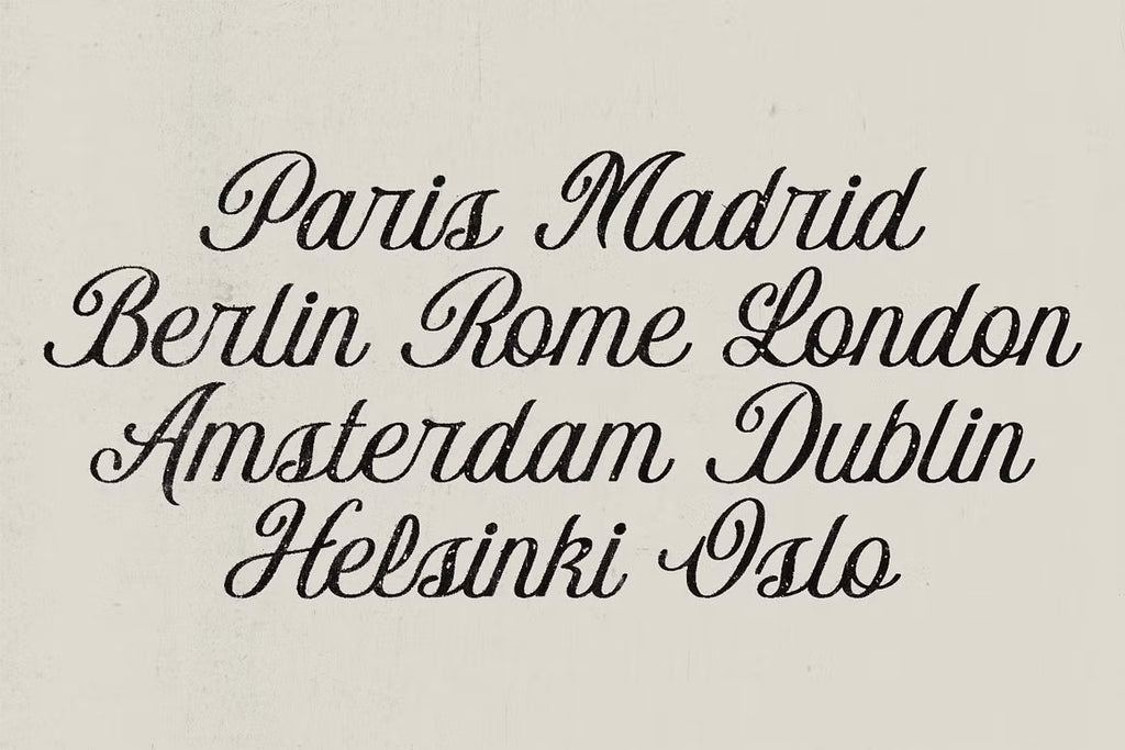 The Bradford Font Family