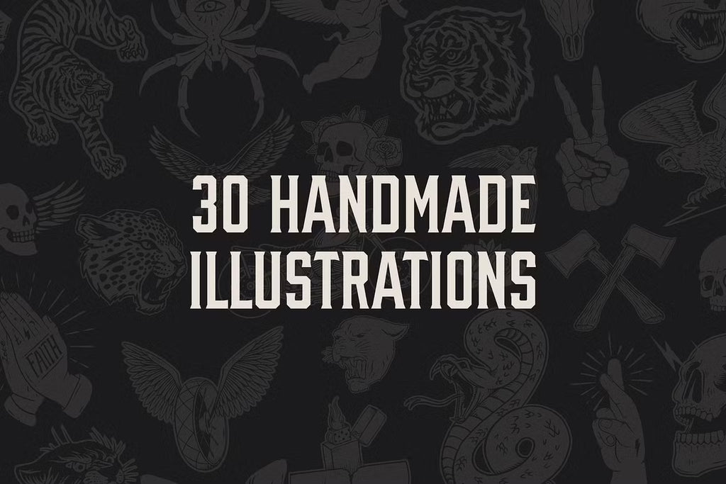 OUTLAW LEGENDS Font Duo + Extra