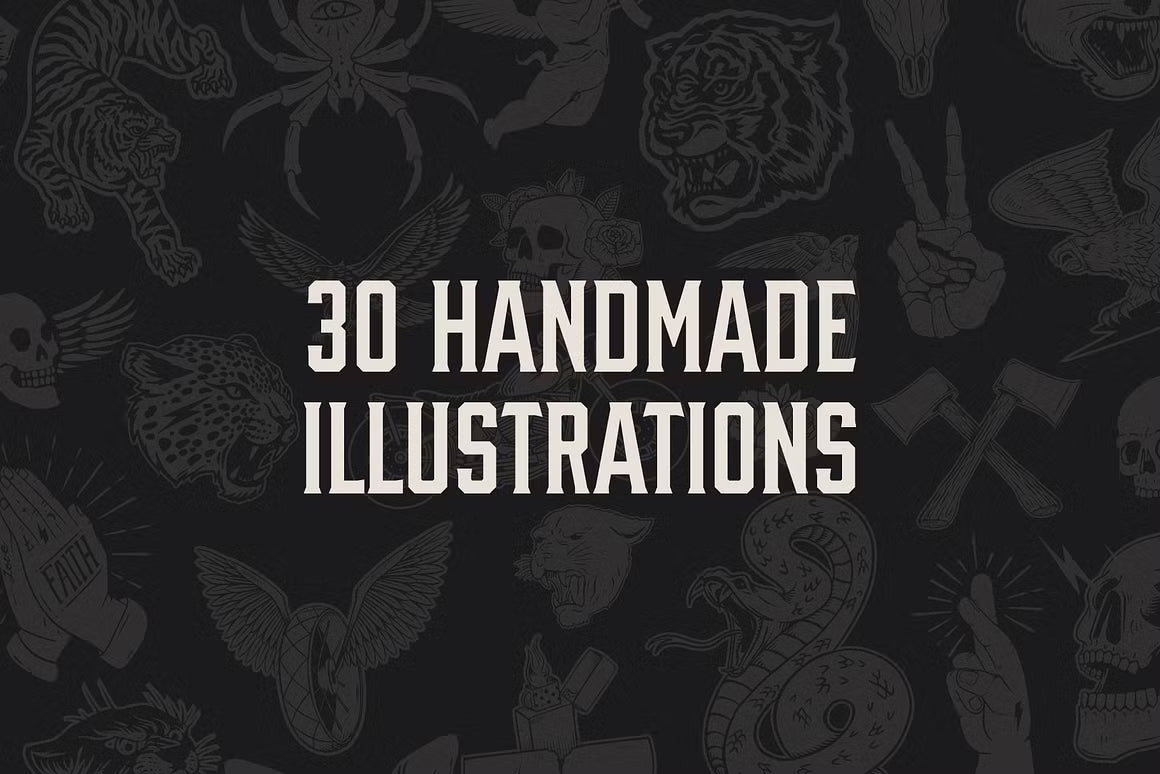 OUTLAW LEGENDS Font Duo + Extra