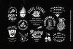 50 Retro logos Bundle