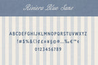 Riviera Blue - Font Trio