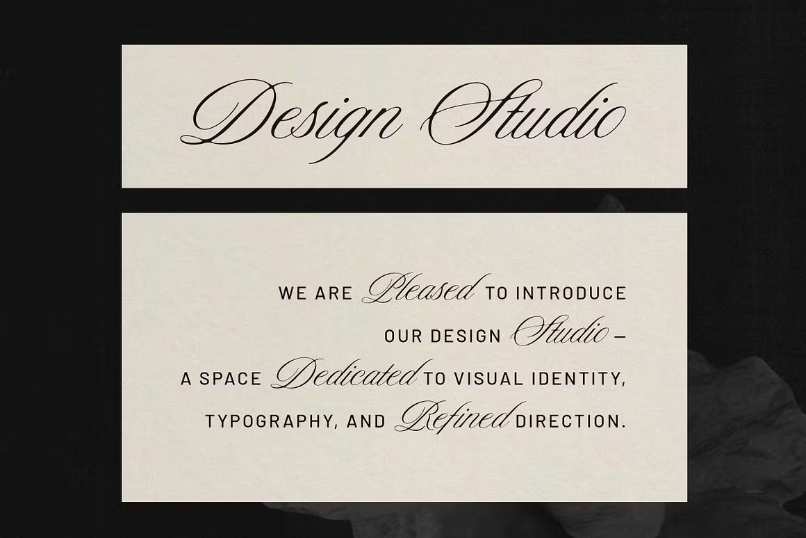 Reserve - Luxury Script Font