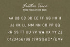 Feather Trace - Organic Font Duo
