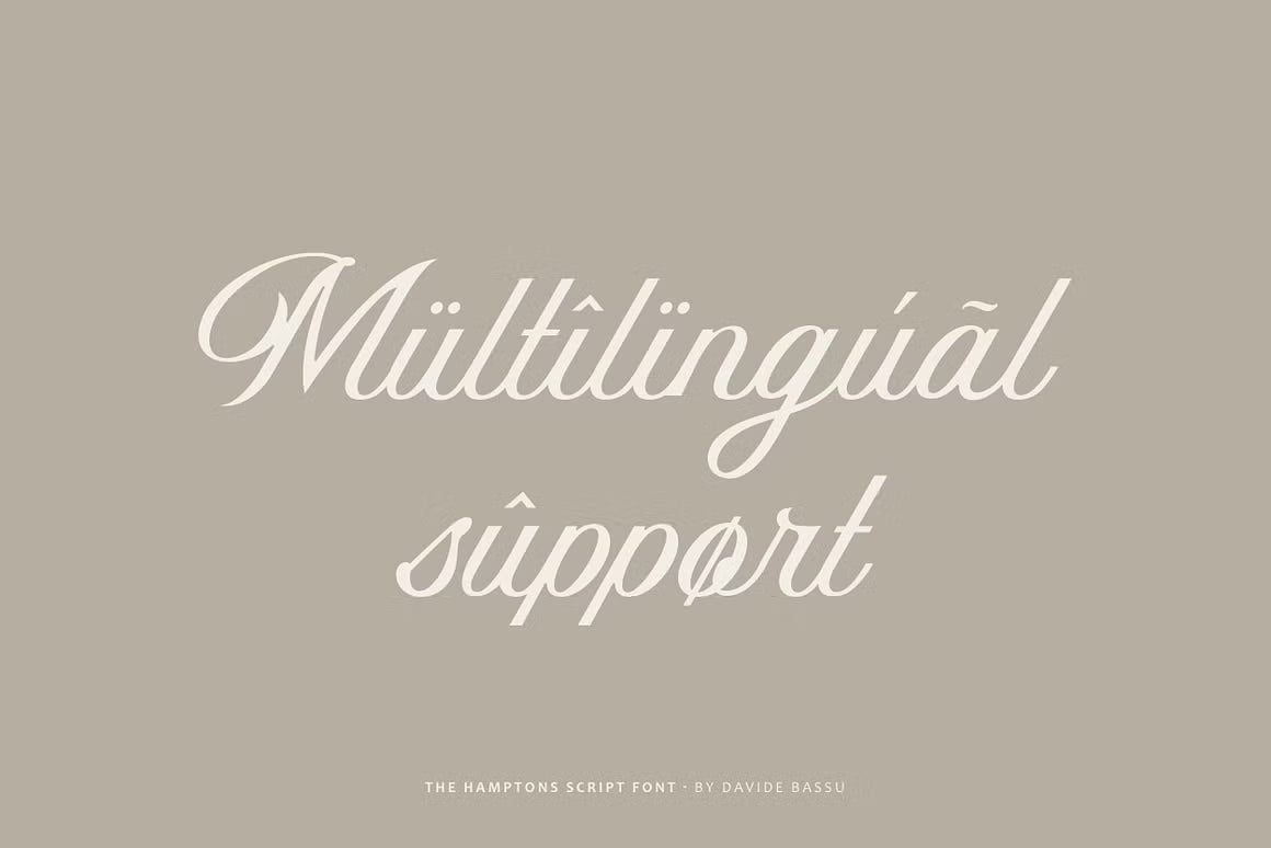 The Hamptons Script font