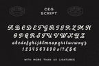 Caffeine & Gasoline Fonts + Extras