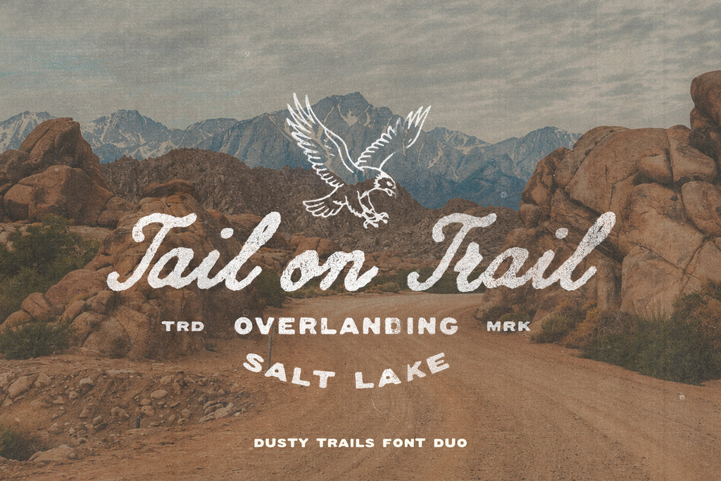 Dustry Trails Font Duo
